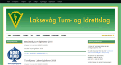 Desktop Screenshot of laksevag.no